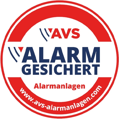 AVS Aufkleber Alarmgesichert (600500) – 108563