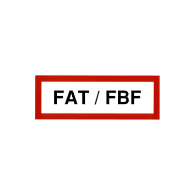 Hinweisschild BME/FAT/FBF (249069) – 108938