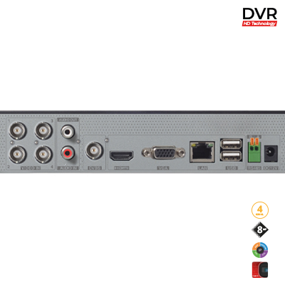PROVISION-ISR DVR Hybrid-Rekorder, 4-Kanal, 8 MP (SH-4050A5-8L(MM)) – 108673