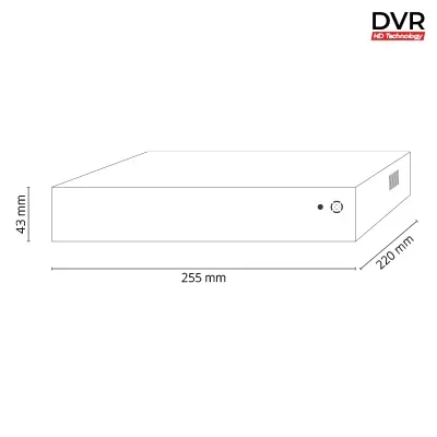 PROVISION-ISR 16-Kanal DVR-Rekorder, Hybrid, 5MP (SH-16200A5N-5L(MM)) – 109160