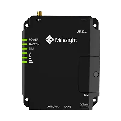 MILESIGHT 4G/LTE Industrie Router (MS-UR32L-L04EU) – 109134