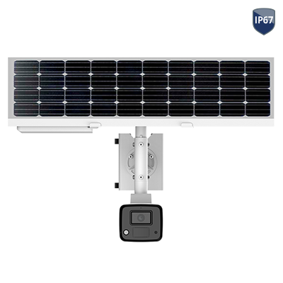 SAFIRE 4 MP IP Bullet Kamera 4G mit Solarpanel (SF-IPB035CW-4YSOLARPIR-4G) – 109192