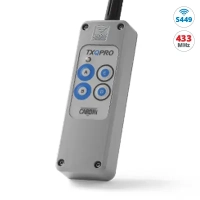 CARDIN 4-Kanal Industrie-Funk-Handsender mit Antenne S449 (TXQPRO449-4A) – 105846