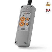 CARDIN 4-Kanal Industrie-Funk-Handsender mit Antenne S504 (TXQPRO504-4A) – 109453