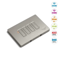 CARDIN digitaler 4-Kanal Mehrfrequenz-Transceiver, Batterie (TXWALL500MFB) – 109476