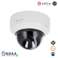 SAFIRE SMART 8MP Anti-Vandal Dome-Kamera, Motorzoom, IP (SF-IPD540ZA-8I1) – 109351