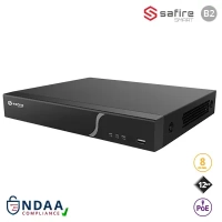 SAFIRE SMART 8-Kanal NVR-Rekorder, mit PoE, 12MP (SF-NVR8108A-8P-B2) – 109366