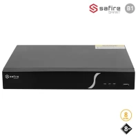 SAFIRE SMART 8-Kanal NVR-Rekorder, 8MP (SF-NVR3108-B1) – 109322