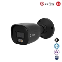 SAFIRE SMART 4MP Bullet-Kamera, grau, Dual Light, Fix-Objektiv, IP (SF-IPB080A-4E1-DL-GREY) –