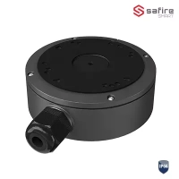 SAFIRE SMART Anschlussbox, grau, Ø 139,3 mm (SF-JBOX-0302-GREY) – 109411