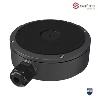 SAFIRE SMART Anschlussbox, grau, Ø 155,4 mm (SF-JBOX-0303-GREY) – 109410