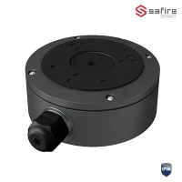 SAFIRE SMART Anschlussbox, grau, Ø 117,9 mm (SF-JBOX-0301-GREY) – 109388